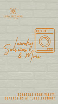 Laundry Wall Instagram story Image Preview