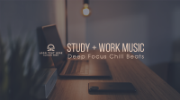 Study Work Music YouTube Banner Design