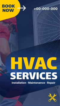 HVAC Services Instagram Story Design