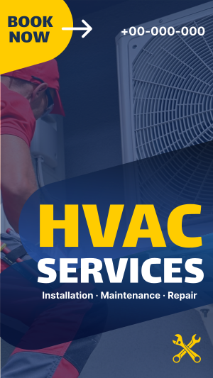 HVAC Services Instagram story Image Preview