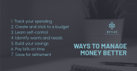 Ways to Manage Money Facebook Ad Design