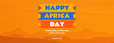 Africa Day! Facebook cover Image Preview
