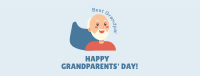 Best Grandfather Greeting Facebook Cover Image Preview