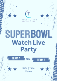 Football Watch Party Poster Image Preview