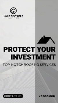 Top-Notch Roofing Services Instagram reel Image Preview