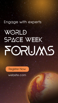 Space Week Forums Instagram Reel Preview