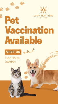 Pet Vaccination Instagram story Image Preview