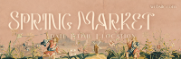 Rustic Spring Sale Twitter header (cover) Image Preview