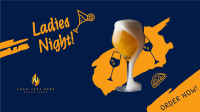 Ladies Night Promo Facebook event cover Image Preview