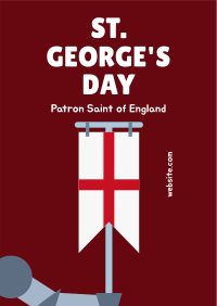 England Banner Flyer Design