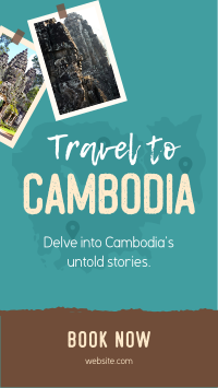 Travel to Cambodia Instagram reel Image Preview