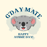 Happy Aussie Koala Instagram post Image Preview