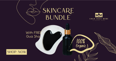 Organic Skincare Bundle Facebook ad Image Preview