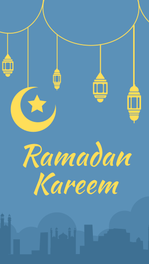 Ramadan Night Instagram story Image Preview