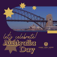 Australia National Day Instagram Post Design