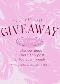 Easy Giveaway Mechanics Flyer Image Preview