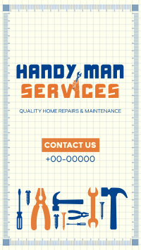 Handyman Services TikTok video Image Preview