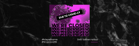 Closed Covid-19 Twitter Header Image Preview