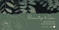 Beauty Spa Booking Facebook Ad Design