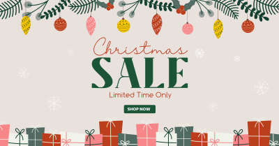 Christmas Gifts Sale Facebook ad Image Preview