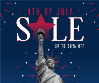 4th of July Sale Facebook post Image Preview