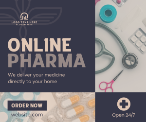 Online Pharma Business Medical Facebook post Image Preview