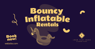 Bouncy Inflatables Facebook ad Image Preview