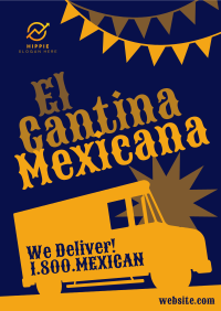 The Mexican Canteen Poster Design