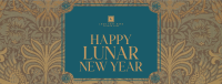 Lunar New Year Celebration Facebook Cover Design