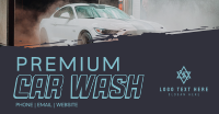 Premium Car Wash Facebook ad Image Preview