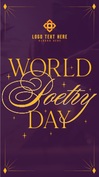 Celebrate Poetry Day Instagram reel Image Preview