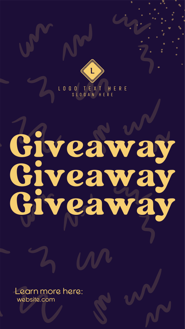 Doodly Giveaway Promo Instagram Story Design Image Preview