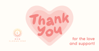 Cute Thank You Facebook Ad Design