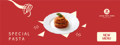 New Pasta Introduction Facebook cover Image Preview