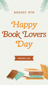 Happy Book Lovers Day Instagram story Image Preview