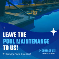 Pool Maintenance Service Linkedin Post Image Preview
