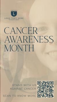 Cancer Awareness Month TikTok video Image Preview