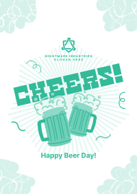 Cheery Beer Day Poster Image Preview