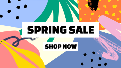 Fun Spring Sale Facebook Event Cover Image Preview