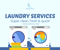 Laundry Services Facebook Post Image Preview