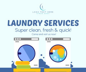 Laundry Services Facebook post Image Preview