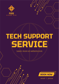 Tech Support Flyer Image Preview