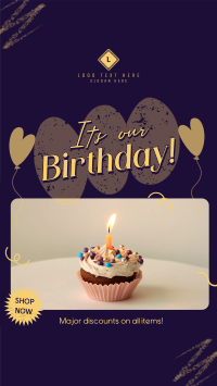 Birthday Business Promo Facebook Story Design