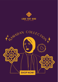 Ramadan Hijab Sale Flyer Image Preview