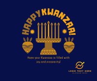 Kwanzaa Badge Facebook post Image Preview