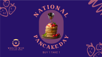 Strawberry Pancake Facebook Event Cover Image Preview