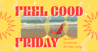 Friday Chill Vibes Facebook Ad Design