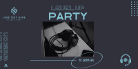 Level Up Party Twitter post Image Preview