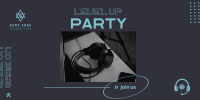 Level Up Party Twitter Post Image Preview
