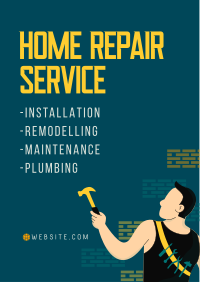 Home Repair Man Service Offer Flyer Image Preview